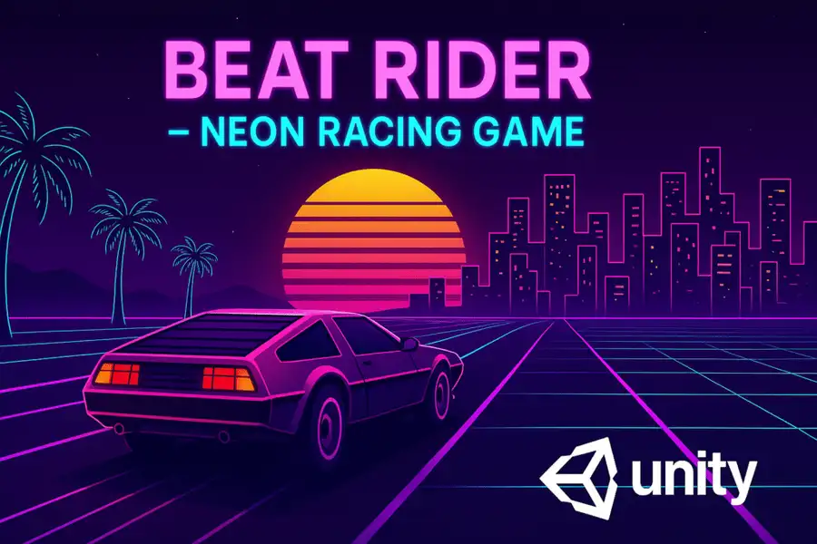 Beat Rider – Neon Racing Game SellUnitySourceCode source code