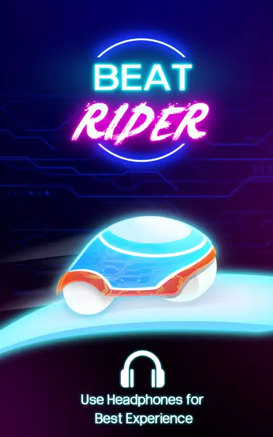 Beat Rider – Neon Racing Game SellUnitySourceCode screenshot 5