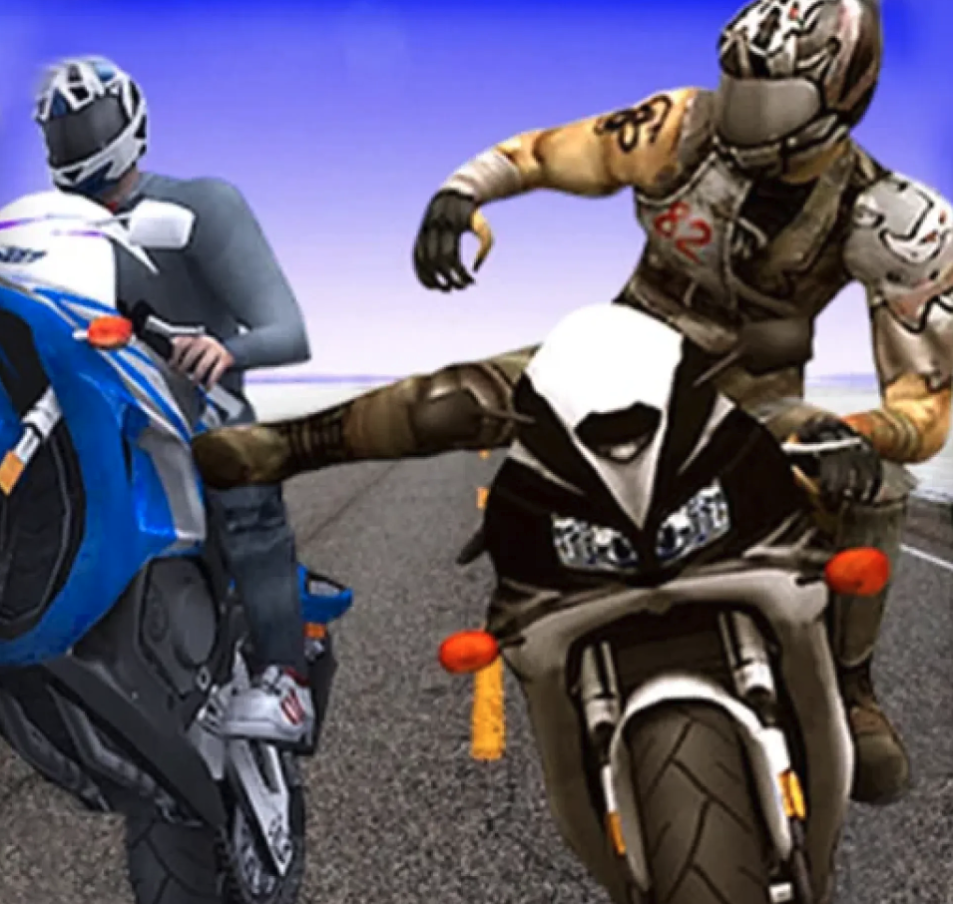 Bike Attack Race : Highway Tricky Stunt Rider screenshot 2