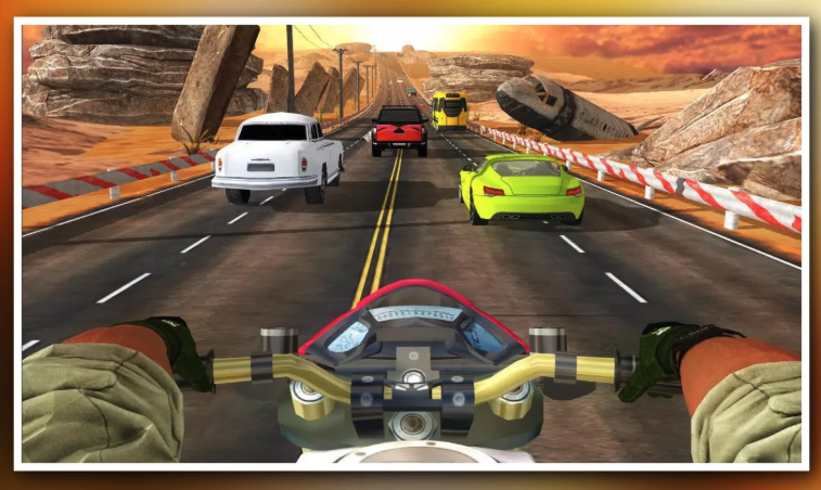 Bike Highway Rider screenshot 3