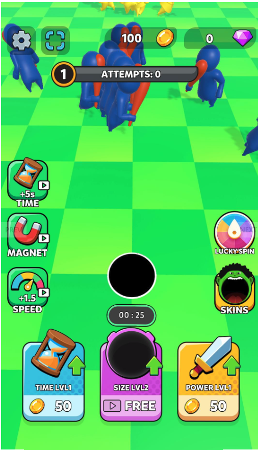 Black Hole Eats 3D - Hyper Casual Mobile Game screenshot 2