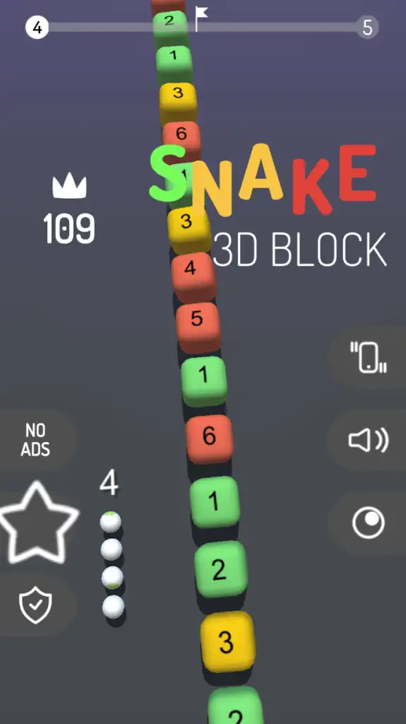 Block Eater 3D – Snake Survival Race | 2025 Complete Unity Projects – SellUnitySourceCode.com screenshot 4