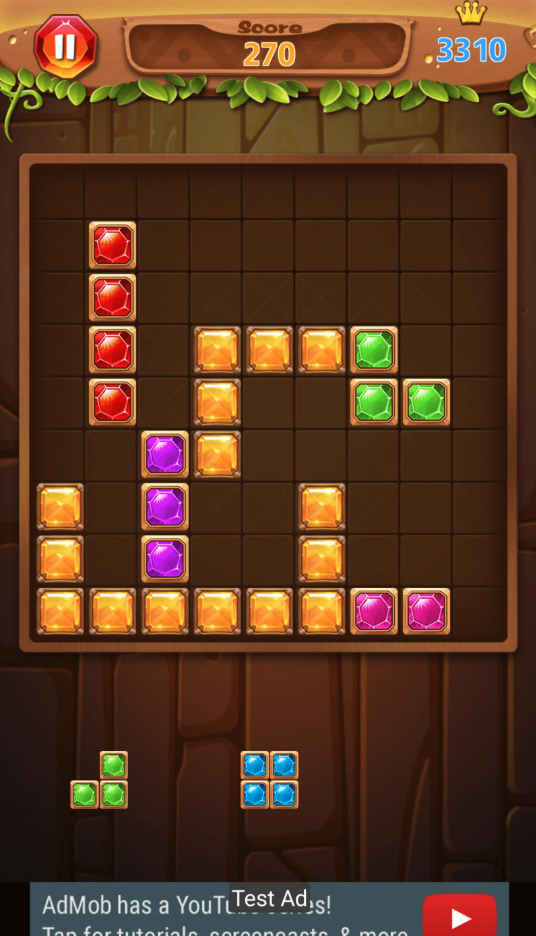 Block Puzzle Jewel Unity Source Code – Classic Block Puzzle Game Template screenshot 6