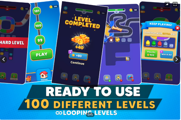 Block Shooter Unity Source Code – Color Match Conveyor Puzzle Game | SellUnitySourceCode.com screenshot 10