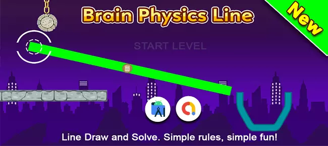 Brain Physics Line Unity Games + Ready For Publish Sellunitysourcecode  source code