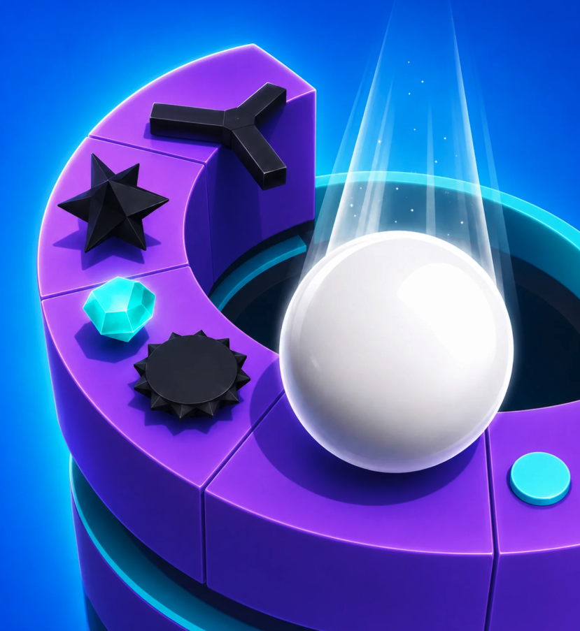 Break the Hoops 2 Unity Game Source Code – Hoop Smash Arcade Game source code