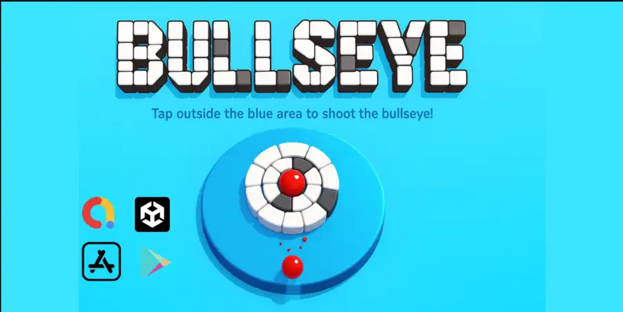 Brick Breaker BullsEye: 3D Ball Shooter  SellUnitySourceCode.com