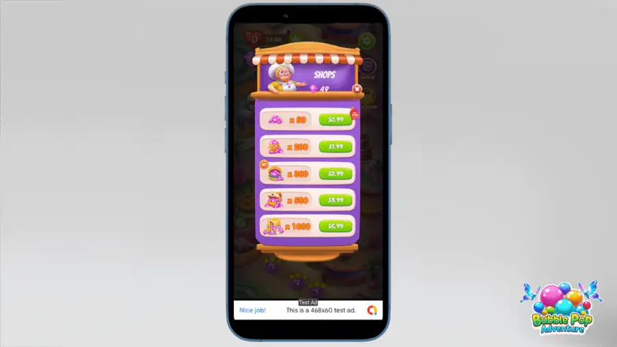 Bubble Pop Adventure – Complete Unity Game screenshot 4