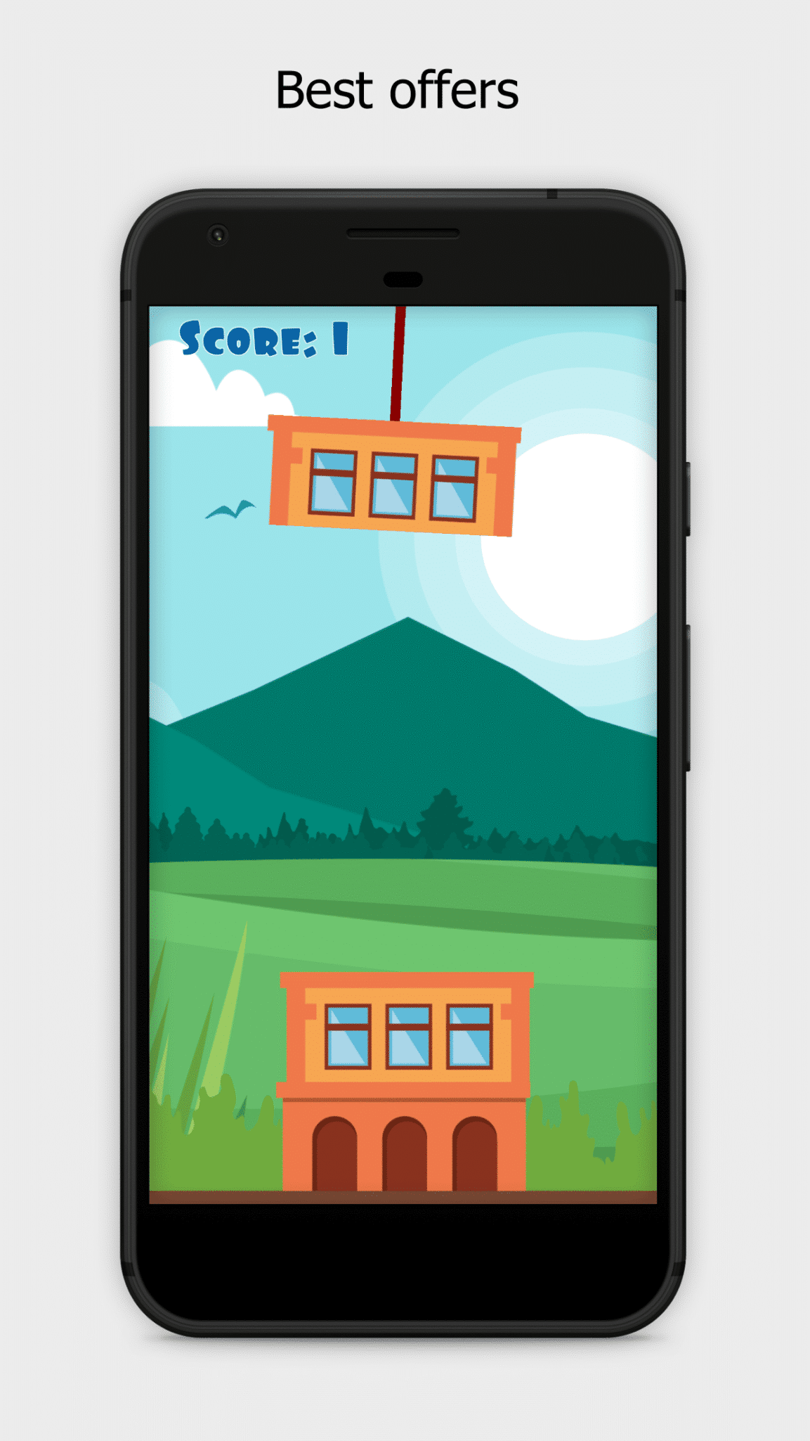 Builds buildings - Unity 3D game App - Android + ios Sellunitysourcecode screenshot 3