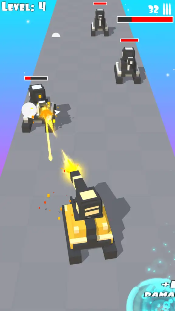 Bullet Fever Master – Zigzag Runner + Tank Battle SellUnitySourceCode screenshot 5