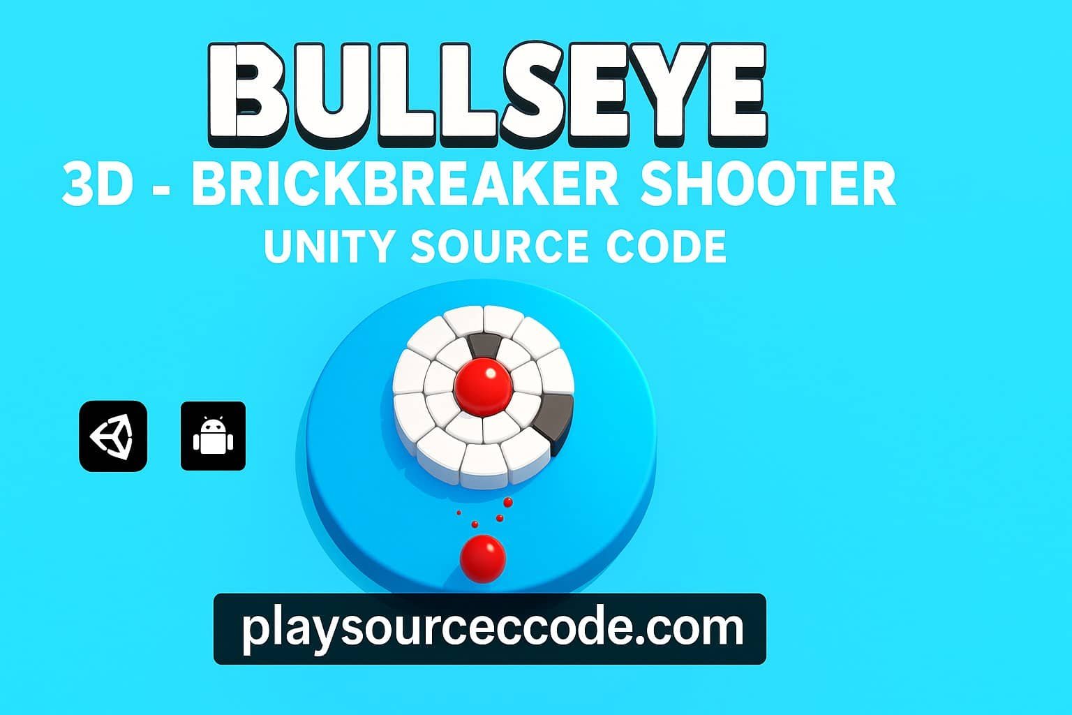 BullsEye 3D – Brickbreaker Shooter Unity sourcecode screenshot 6