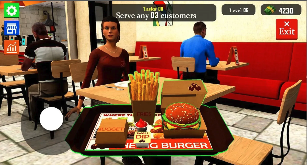 Burger Restaurant Simulator 3D screenshot 6