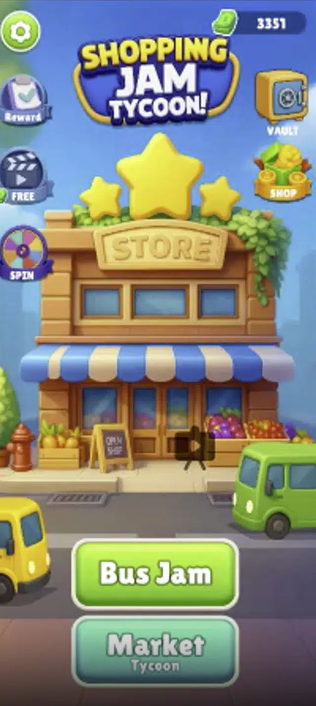 Bus jam Shopping Tycoon Unity Source Code screenshot 3