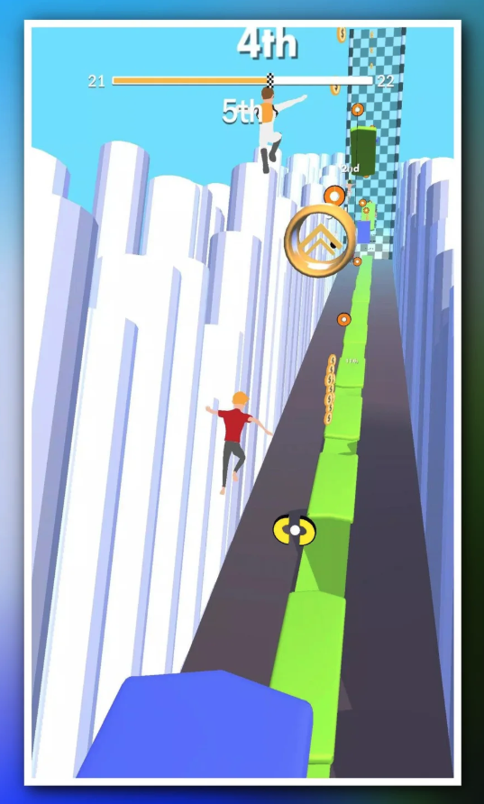 Cable Swing Unity Game Source Code – Rope Swing Racing Game screenshot 3