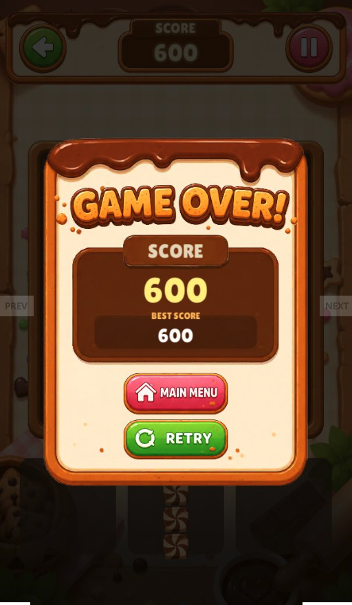 Cake Block Puzzle Blast Unity Source Code – Endless Cookie Collector Runner Game | SellUnitySourceCode.com screenshot 5