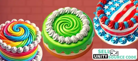 Cake Slice Sort – Sweet Jam Puzzle Sellunitysourcecode.com screenshot 3