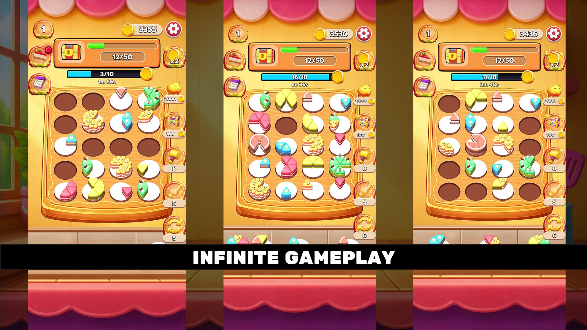 Cake Sort Puzzle 3D – Unity Source Code for Color Sorting Game (Android &amp; iOS) screenshot 2