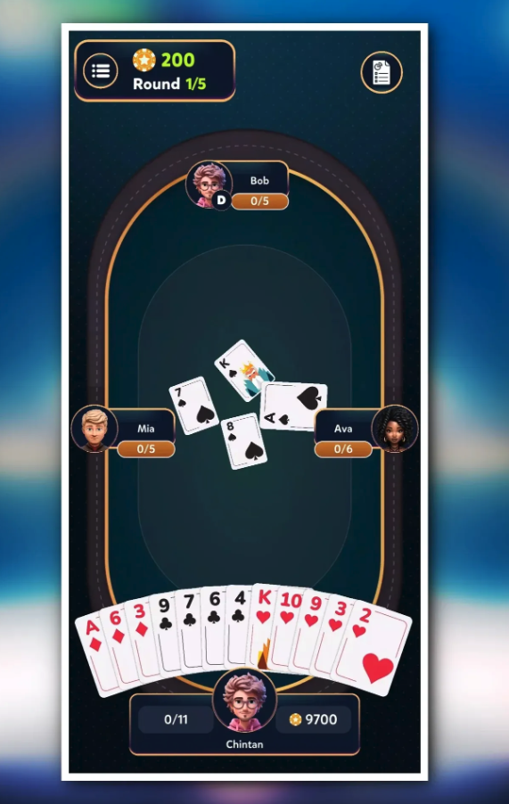CallBreak - Offline Card Games screenshot 3