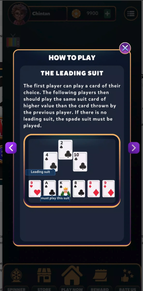 CallBreak - Offline Card Games screenshot 6