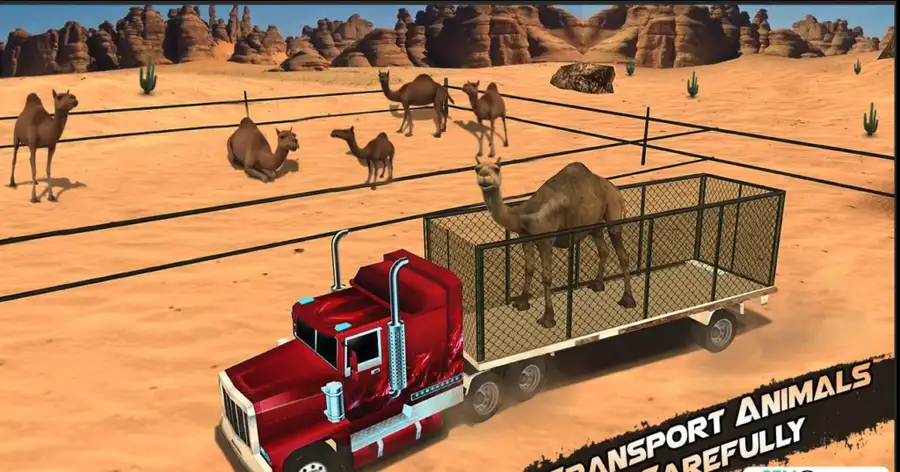 Camel Transport Truck Simulator: Desert Mania Sellunitysourcecode screenshot 4