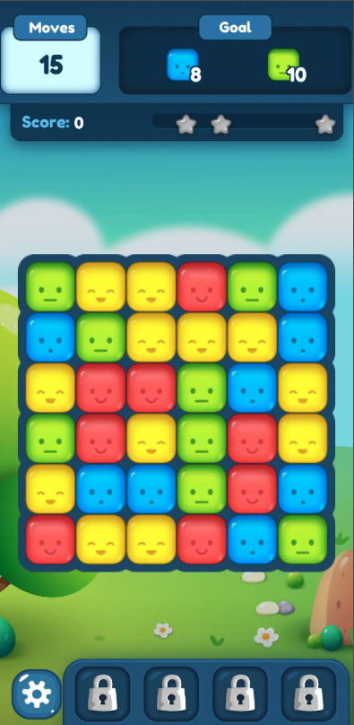 Candy Block Boom Unity Source Code – Match 2 Puzzle Game | SellUnitySourceCode.com screenshot 4