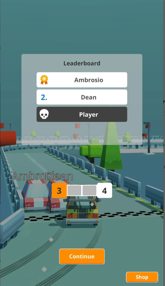 Cars Survive 3D Unity Project screenshot 7