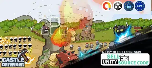 Castle Defender SellUnitySourceCode screenshot 5