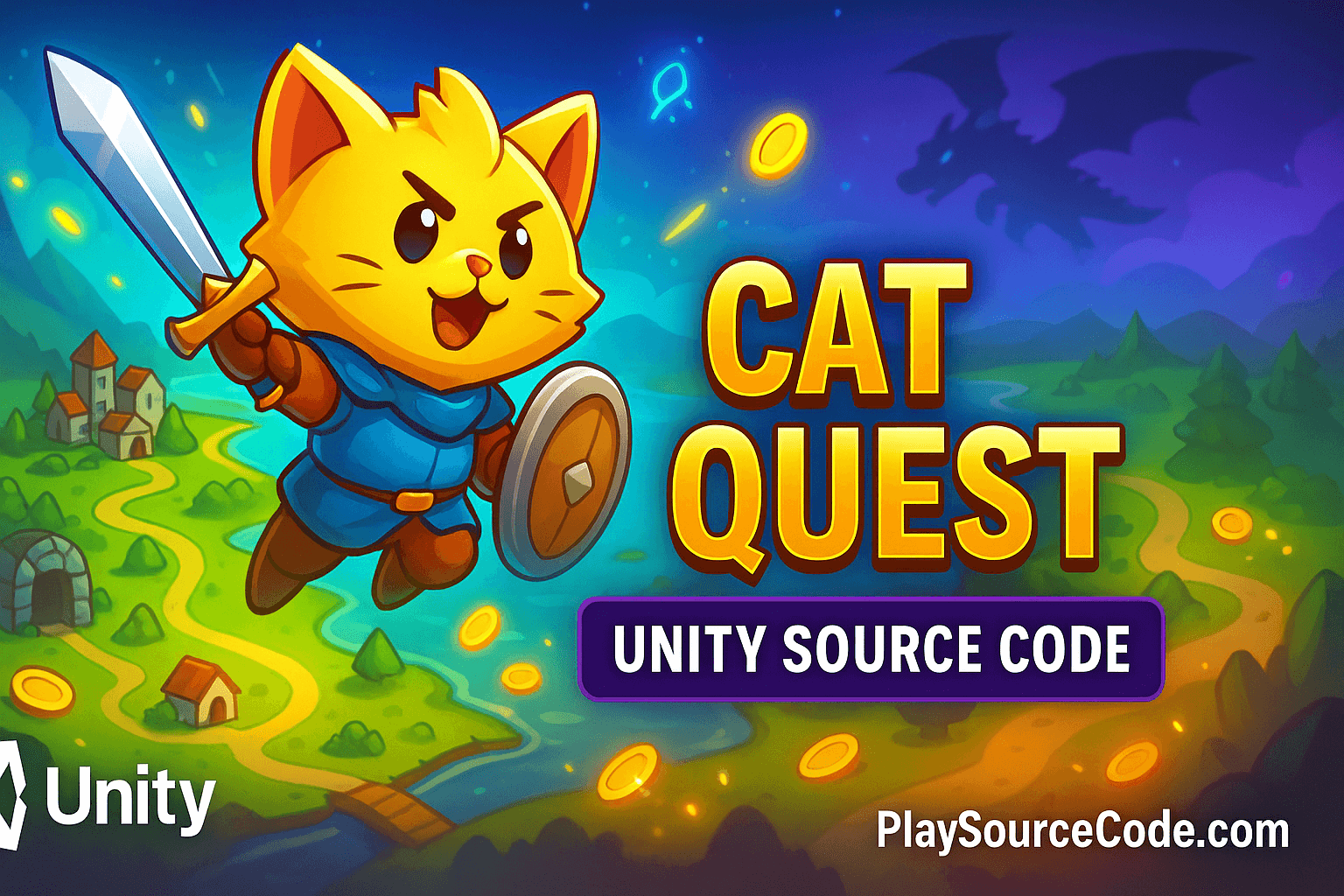 Cat Quest – Action RPG (Unity Source Code) source code