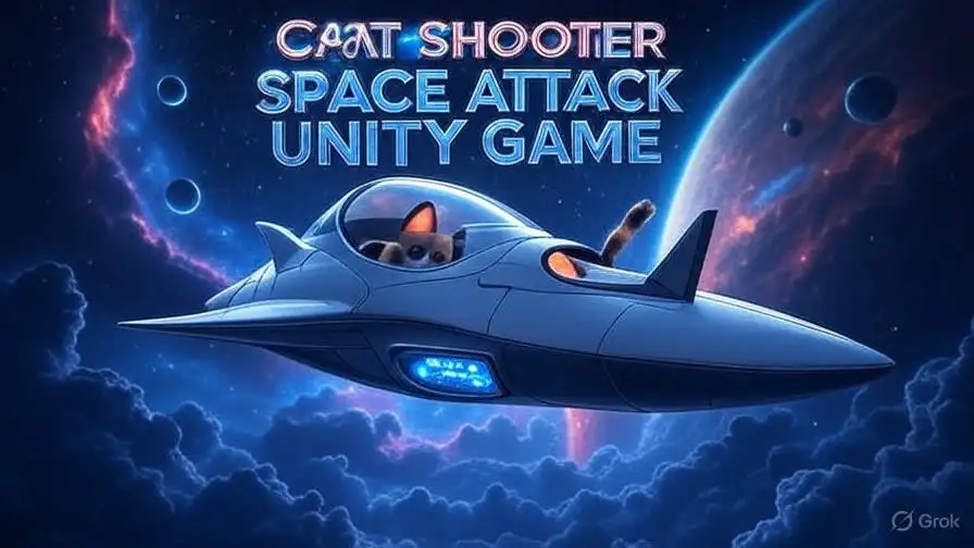 🐱🚀 Cat Shooter: Space Attack –  Sell Unity Source Code source code