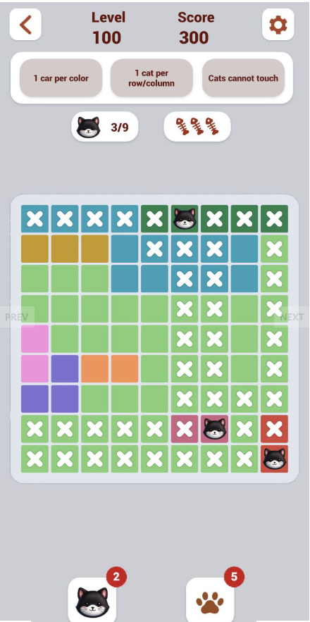 Catdoku Unity Source Code – 1500 Levels + Level Editor Logic Puzzle Game Template | sellunitysourcecode.com screenshot 7