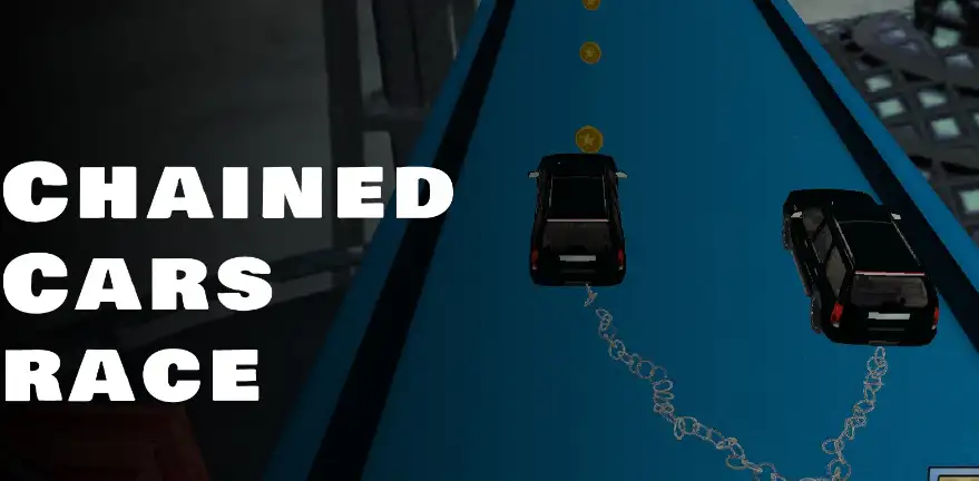 🚗 Chained Cars race - SellUnitySourceCode screenshot 2