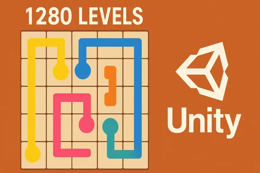 Challenging Puzzle Game Unity Project – 1280 Levels source code
