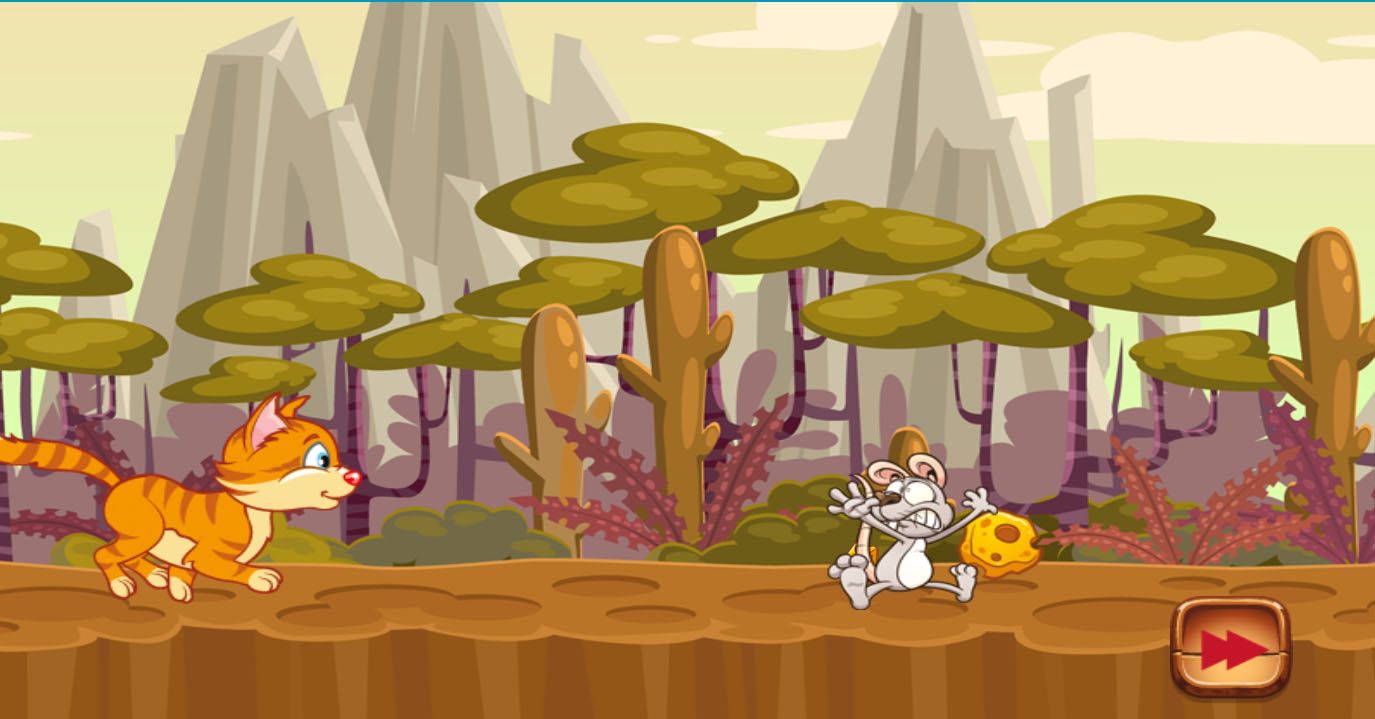 Cheesy Run - Unity Game Source Code Run as fast as you can and don’t let the cat catch you! screenshot 4