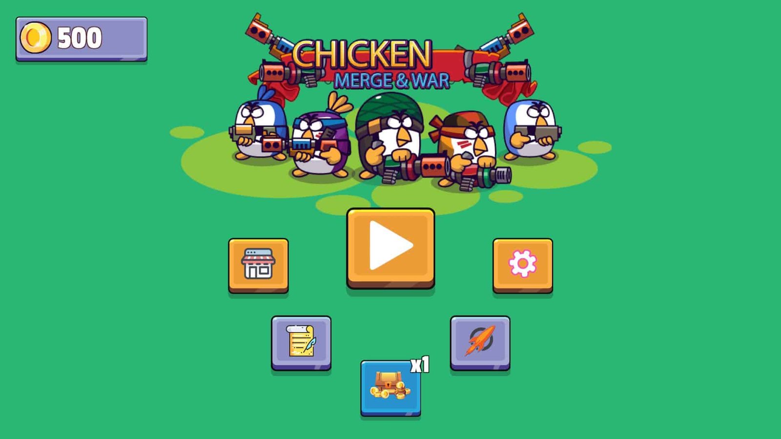 Chicken Merge – Complete Unity Game Template SellUnitySourceCode screenshot 4