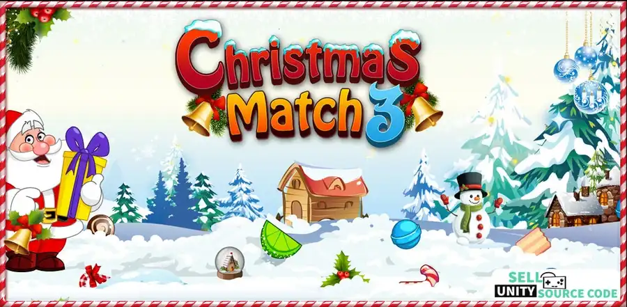 🎅 Christmas Match 3 – Festive Puzzle Adventure SellUnitySourceCode  screenshot 4