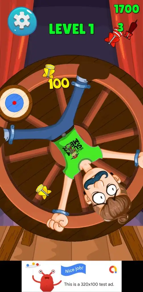 Circus Dart Wheel | Trending Game SellUnitySourceCode screenshot 3