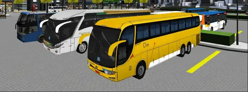 City Coach Bus Passenger Driving : Bus Parking SellUnitySourceCode