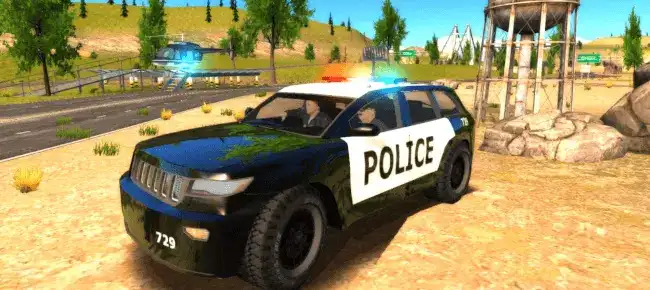 City Police Simulation – Open World Drive Game SellUnitySourceCode source code
