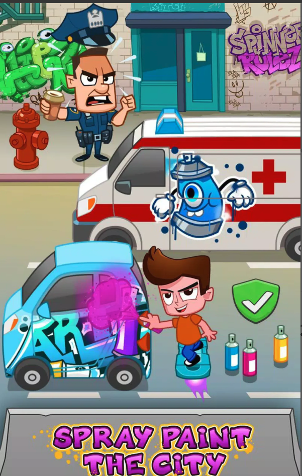City Vandal Spray &amp; Run screenshot 9