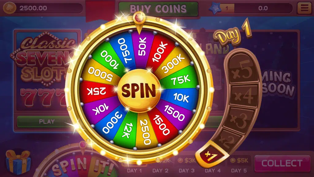 Classic Seven Slots Complete Unity Project screenshot 2