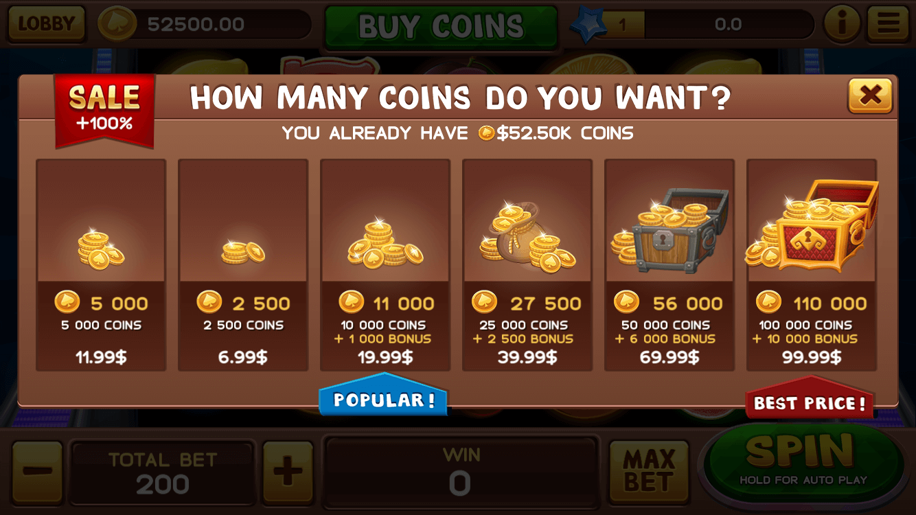 Classic Seven Slots Complete Unity Project screenshot 3