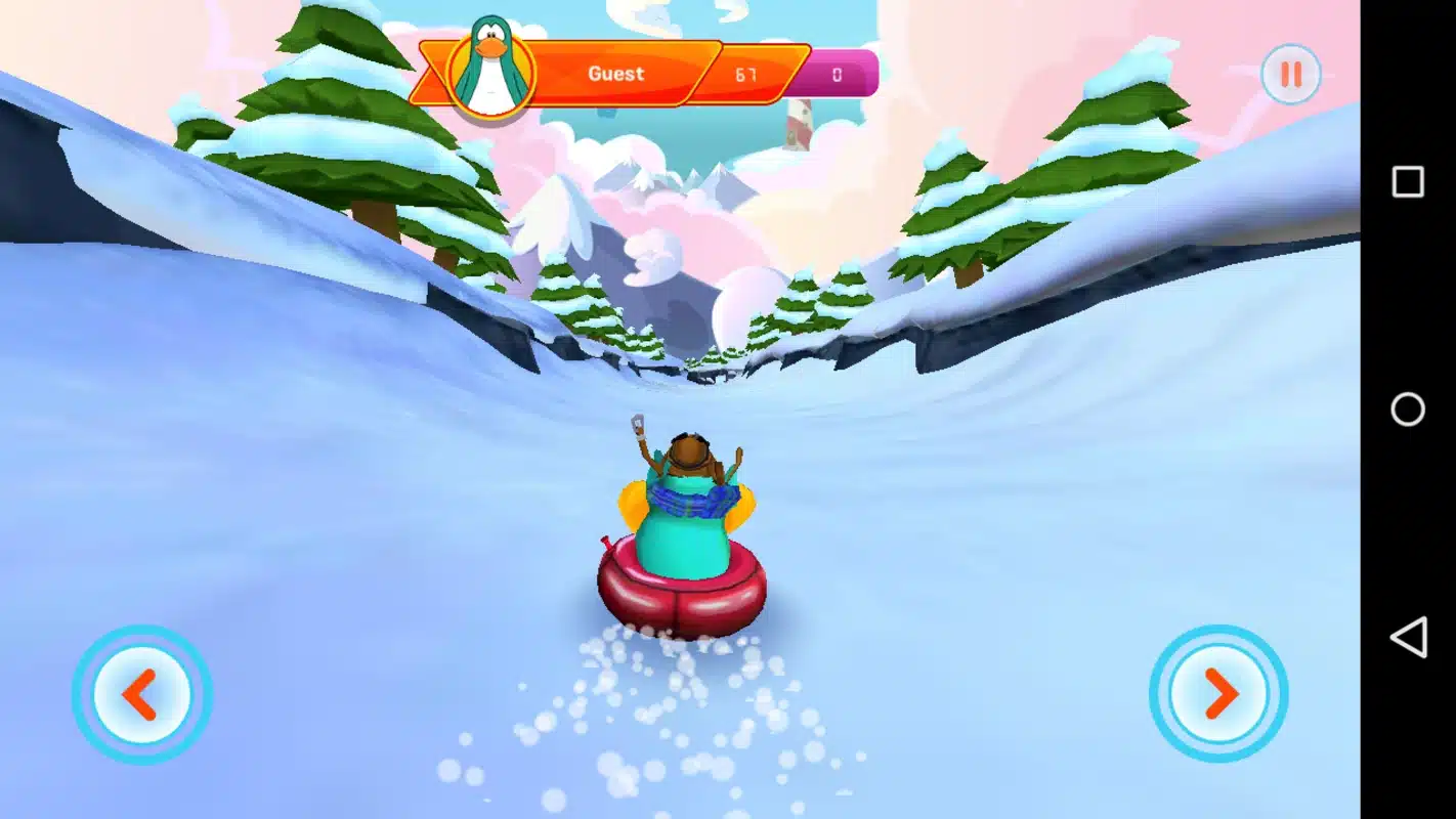 Club Penguin Sled Racer Unity Game Code screenshot 3