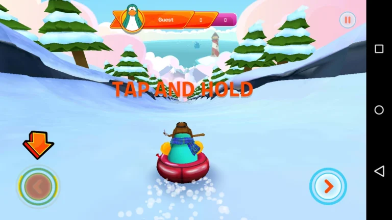 Club Penguin Sled Racer Unity Game Code screenshot 4