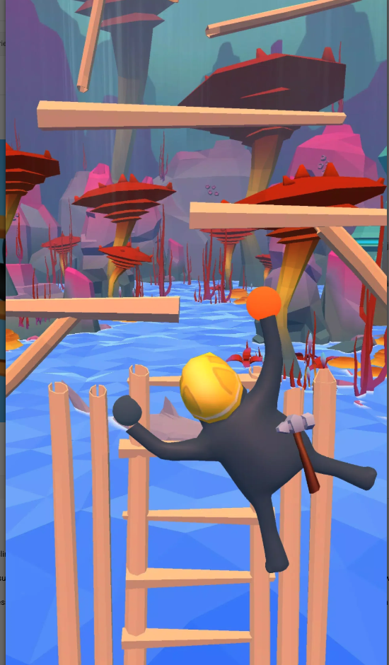 Clumsy Climber Unity Source Code – Funny Climbing Survival Casual Game | SellUnitySourceCode.com screenshot 4