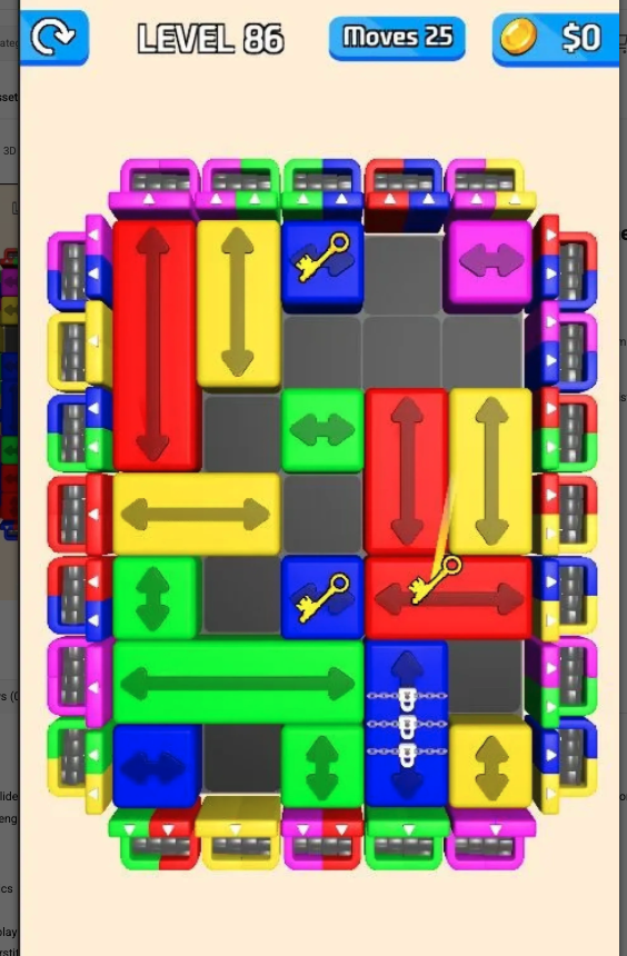 Color Block Jam​ 3D Puzzle Game Unity screenshot 8