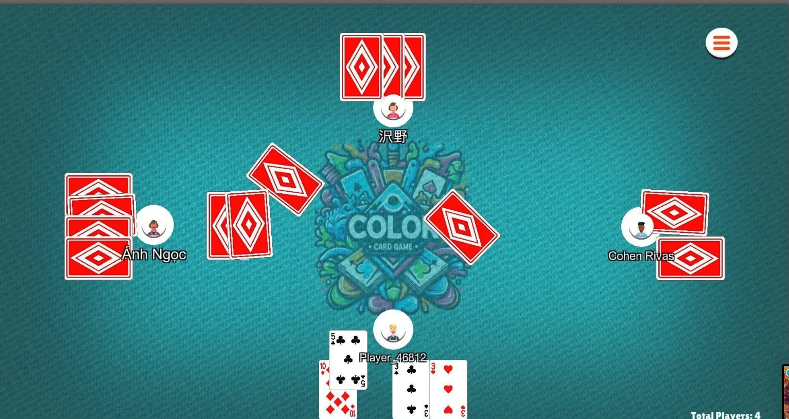 Color Clash - Multiplayer Card Game Unity screenshot 7