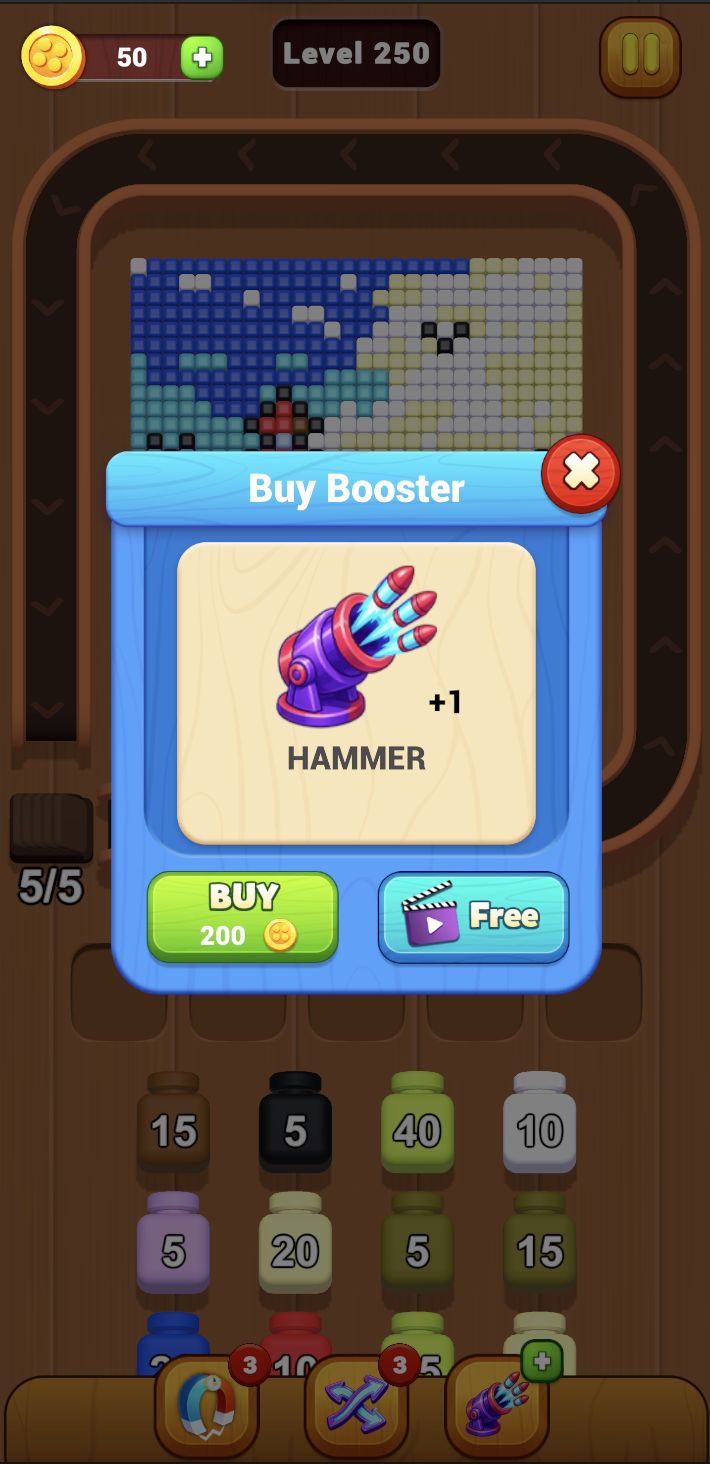 Color Cube Shooter - 500 Levels Editor Unity screenshot 4