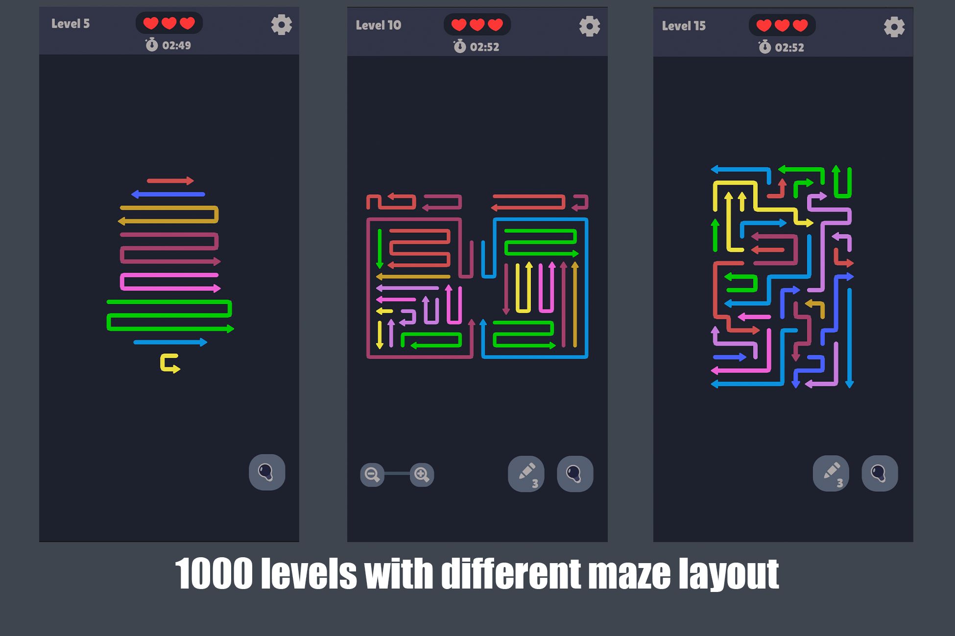 Color Flow Out - 1000 Levels Editor Unity Project source code