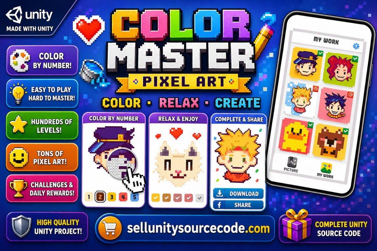 Color Master - Pixel Art source code