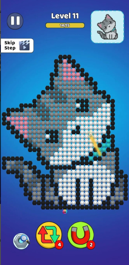 Color Nuts and Bolts Puzzle - Unity Source Code screenshot 6